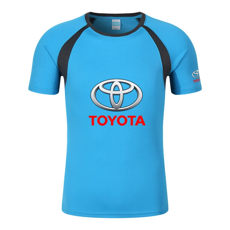 

2022 Summer New Men's Toyota Custom Round Neck Comfortable Print Harajuku Slim Fit Casual Tops Sweatshirts Leisure T-shirts