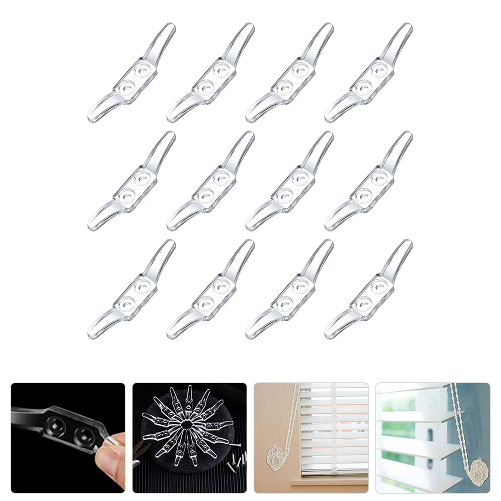 

Blind Roller Cleat Curtain Hook Window Blinds Valance Cord Clip Cleats Positorretainer Winder Rope Safety Shades Glider Track