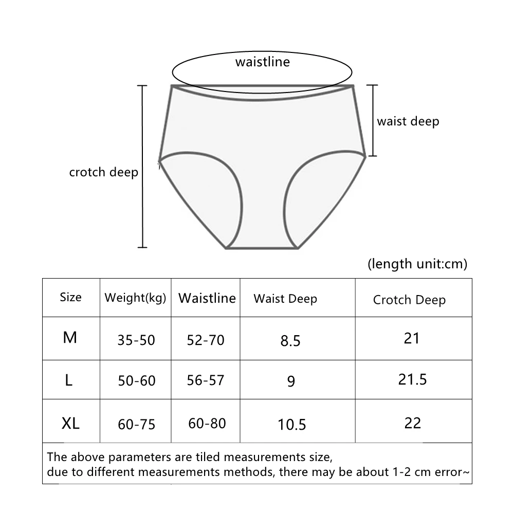 New Women's Cotton Panties Japanese Style Girls Briefs Mid-waist Solid Seamless Underpants Lingerie Cute Breathable Underwear