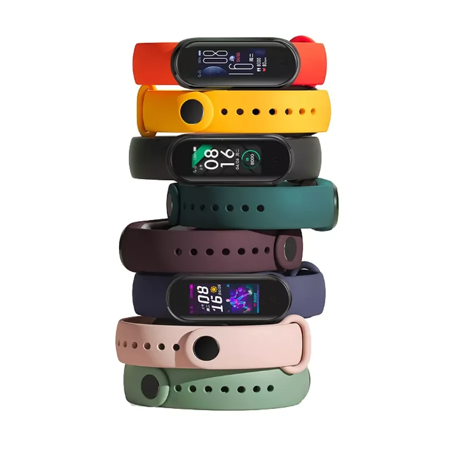

Strap For Xiaomi Mi Band 5 Wristband Sports Wrist Strap for Miband 6 Bracelet Silicone Straps for Mi band 5 6 Strap