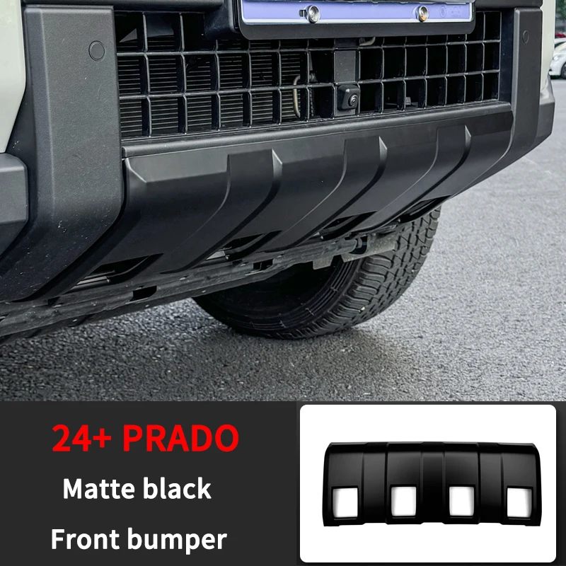 

Автомобильные аксессуары для Toyota Land Cruiser Prado J250 LC250 2024 2025, внешняя передняя центральная решетка, рамка, декоративная накладка