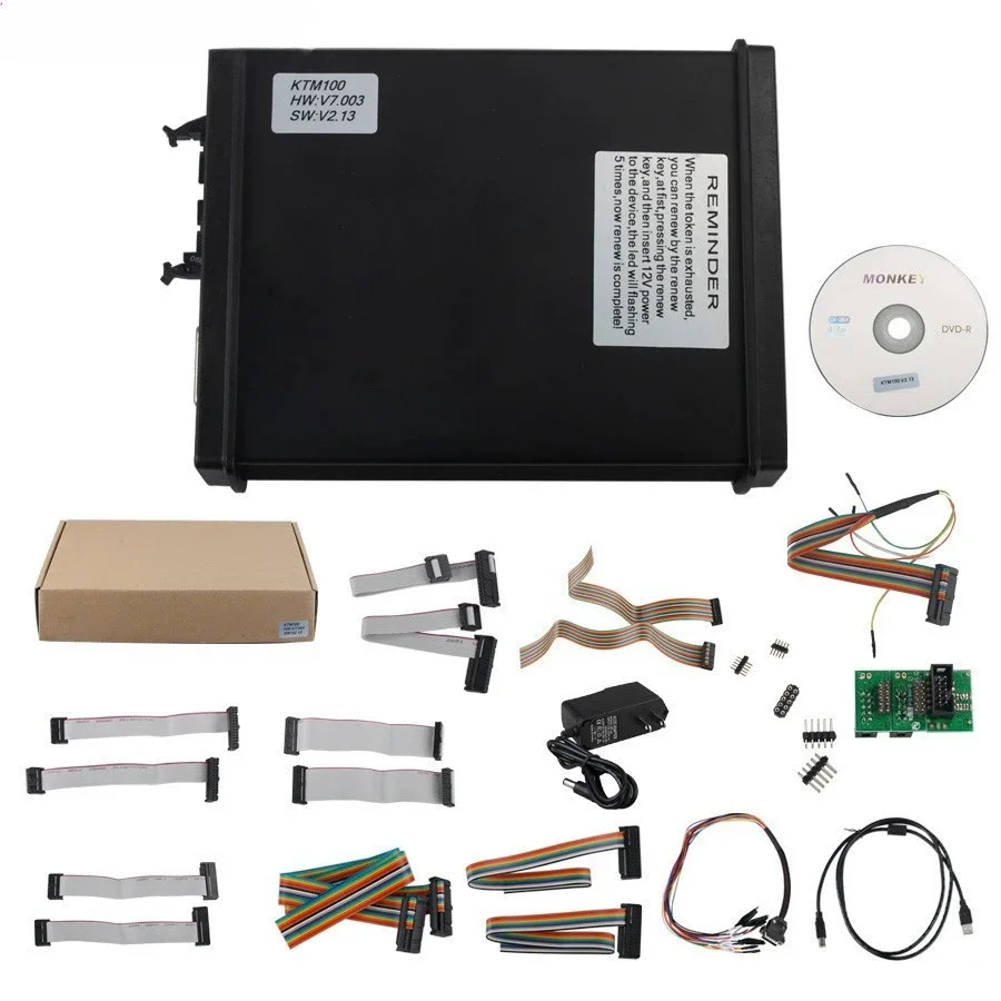 

V2.13 FW V7.003 KTM100 KTAG K-TAG ECU Programming Tool Master Version with No Token Limitation KTAG