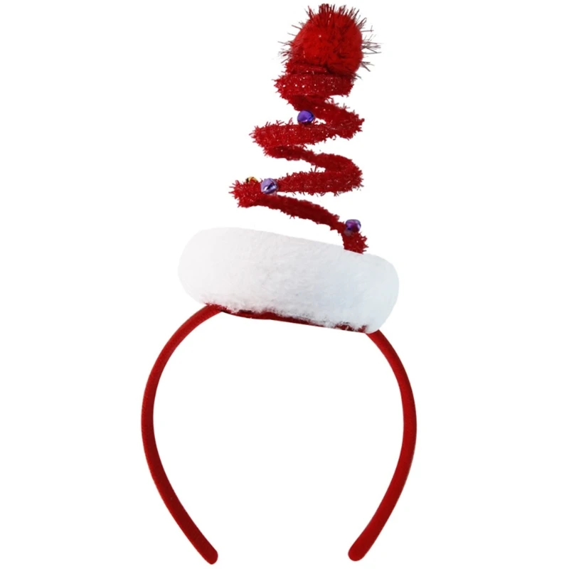 

Cute Christmas Tree Shape Hair Hoop Carnival Party Headband Makeup Hair Supplies
