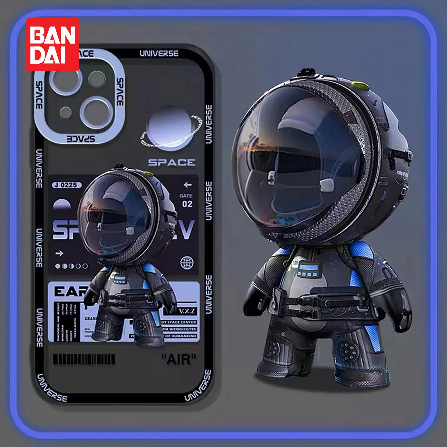 

Bandai Disney cartoon phone case for iphone11 12Pro 13Pro max space astronaut x xs xr xsmax anti-drop brand 7 8plus phone case