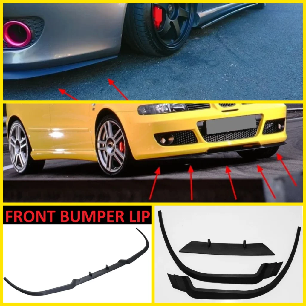 

3 шт., Универсальные Передние бамперы для Seat Leon MK1 FR 1 M1 CUPRA R