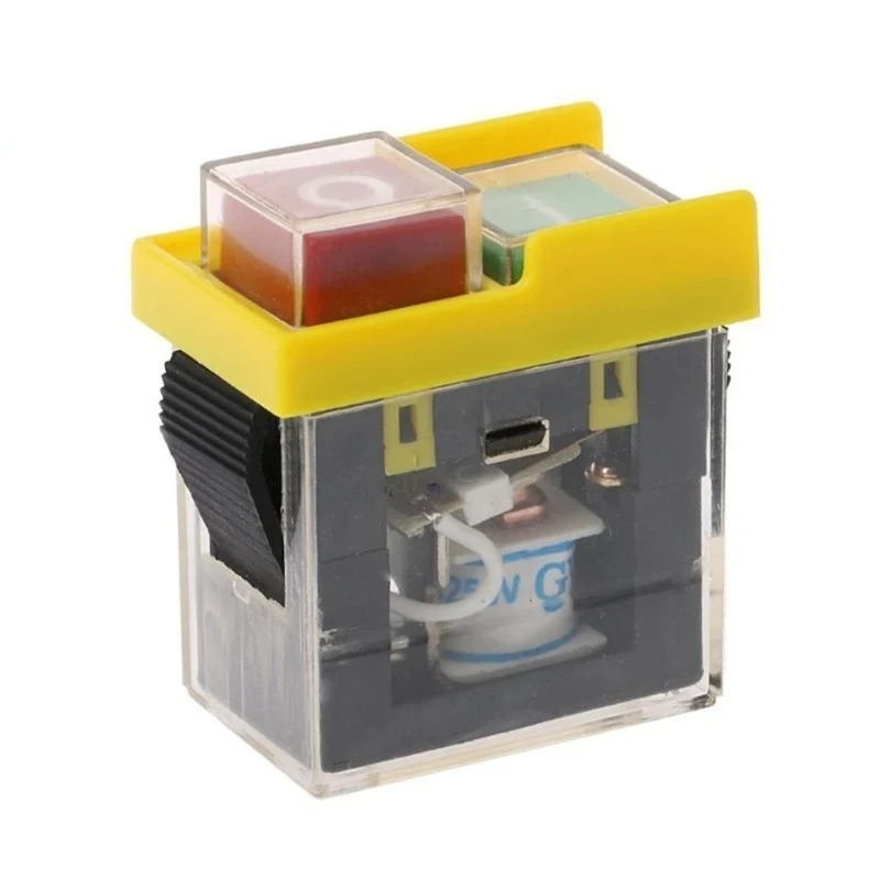 

250 В 2-кнопочные водонепроницаемые пылезащитные переключатели мгновенные электромагнитные переключатели для машинных предохранительных выключателей для KJD6 5E4