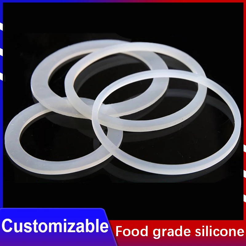 

Silicone Sealing Ring O-ring Food Grade Non-toxic Tasteless Faucet Heat-resistant Insulation Cup Soft Rubber Sealing Washer