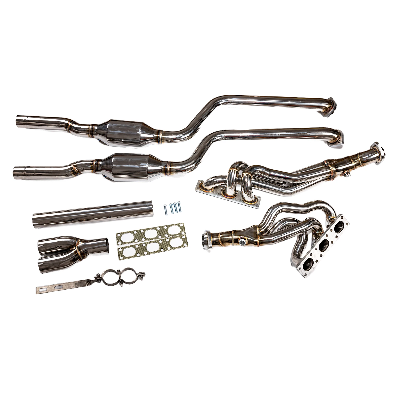 Высококачественный выхлопной коллектор из полированной нержавеющей стали для