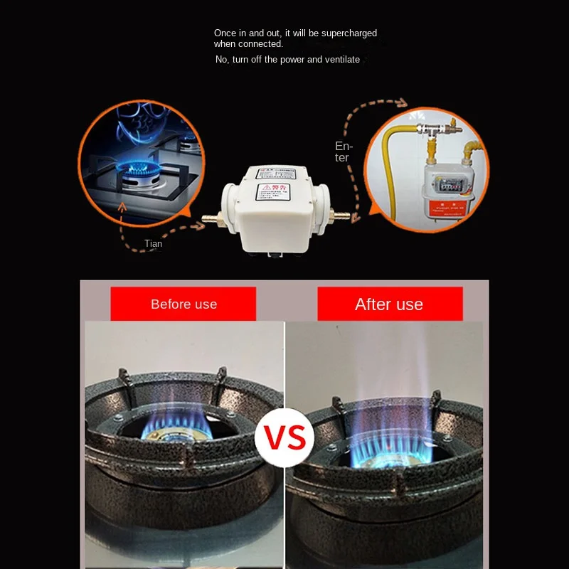 LW06-80w коммерческий бустерный насос для биогаза с металлическим корпусом