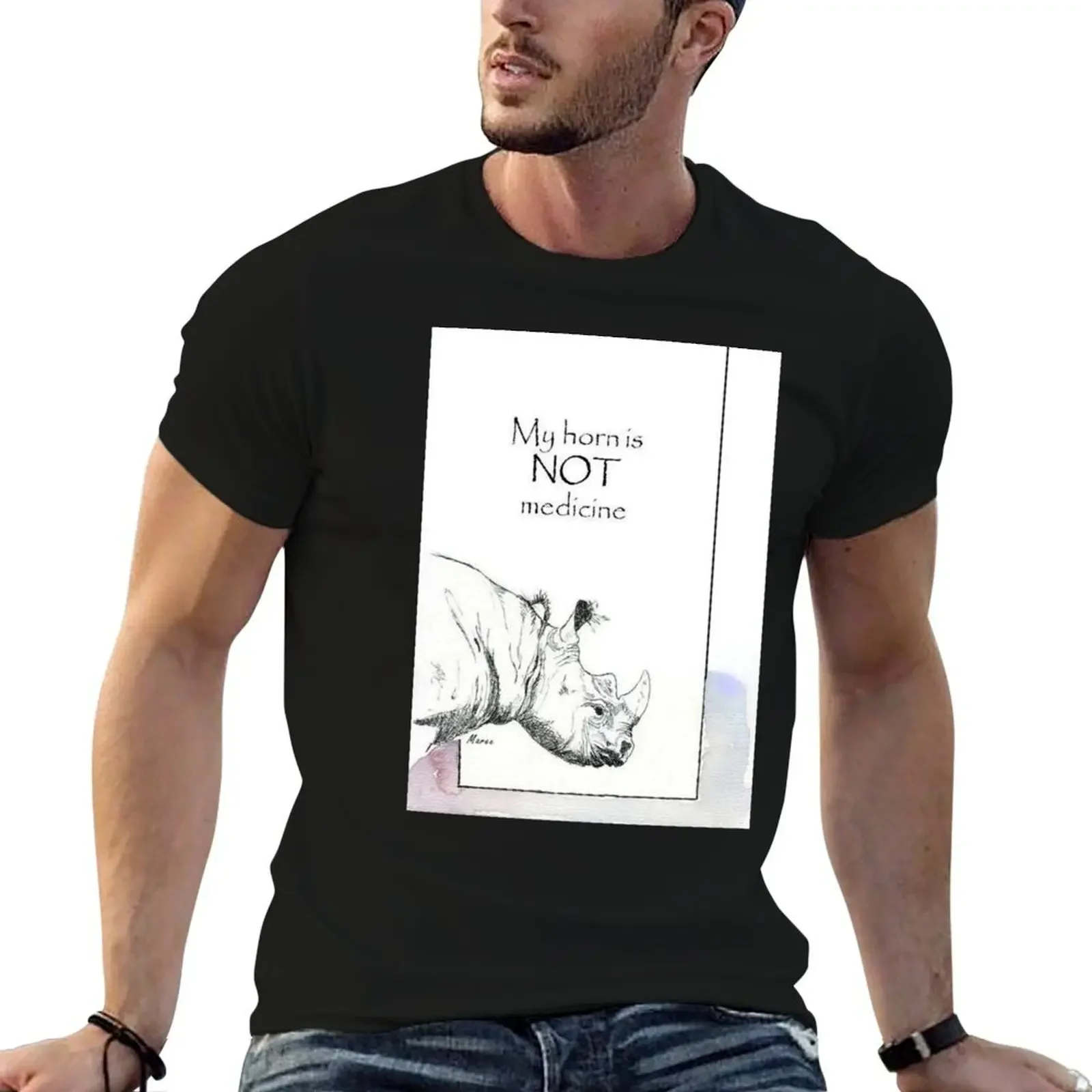 Футболка с изображением носорога и мифа для мальчиков футболка рисунком