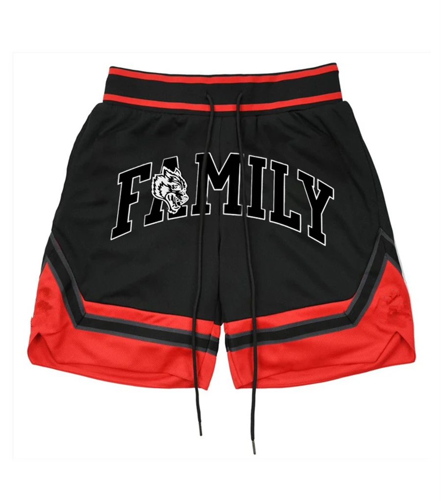 

Summer New Sports Fitness Shorts Men's Basketball Game Training Running Casual Loose Quick-Drying Five-Point Pants