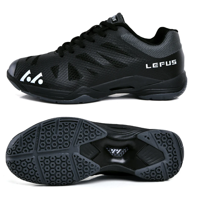 

New Badminton Shoes Men Women Light Weight Badminton Sneakers Comfortable Tennis Shoes Ladies Table Tennis Sneakers Male