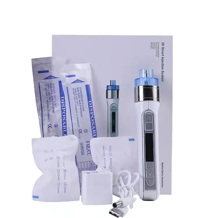 

3D Smart Water Injection Gun Mesotherapy Handheld Meso Injector Pen Skin Rejuvenation Removal Wrinkle&Pouch Skin Care Tools