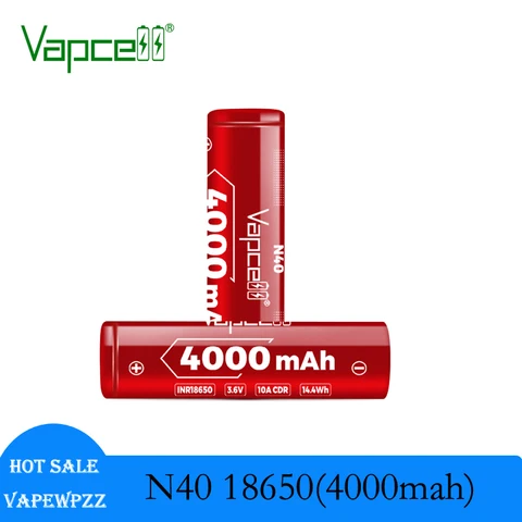 Аккумулятор Vapcell N40 18650 4000 мАч