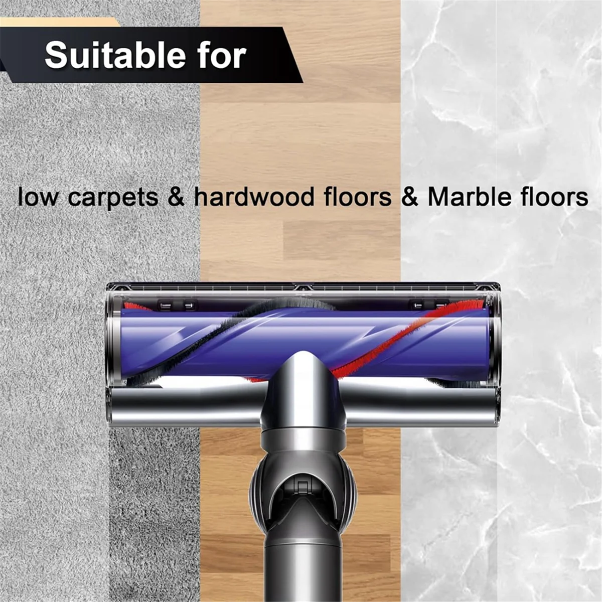 Турбинная щетка для Dyson V6 DC58 DC59 DC62 DC72 DC74 моторная пылесос с высоким крутящим