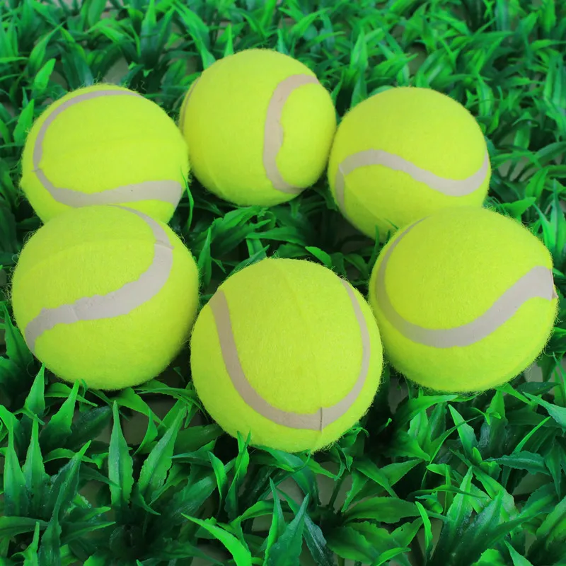 

Dog Toys Ball For Dogs 6.5cm Bounce Tennis Toothbrush Chew Puppy Toy for Large Small Dogs Rubber Training Ball Dog Accessories