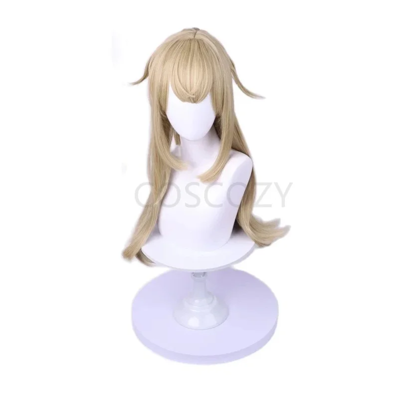 Парик для косплея аниме Kirara Genshin ударопрочный термостойкие волосы женщин с