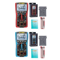 digital multimeter with flashlight 6000 counts true rms auto ranging ncv acdc voltage current resistance multi tester
