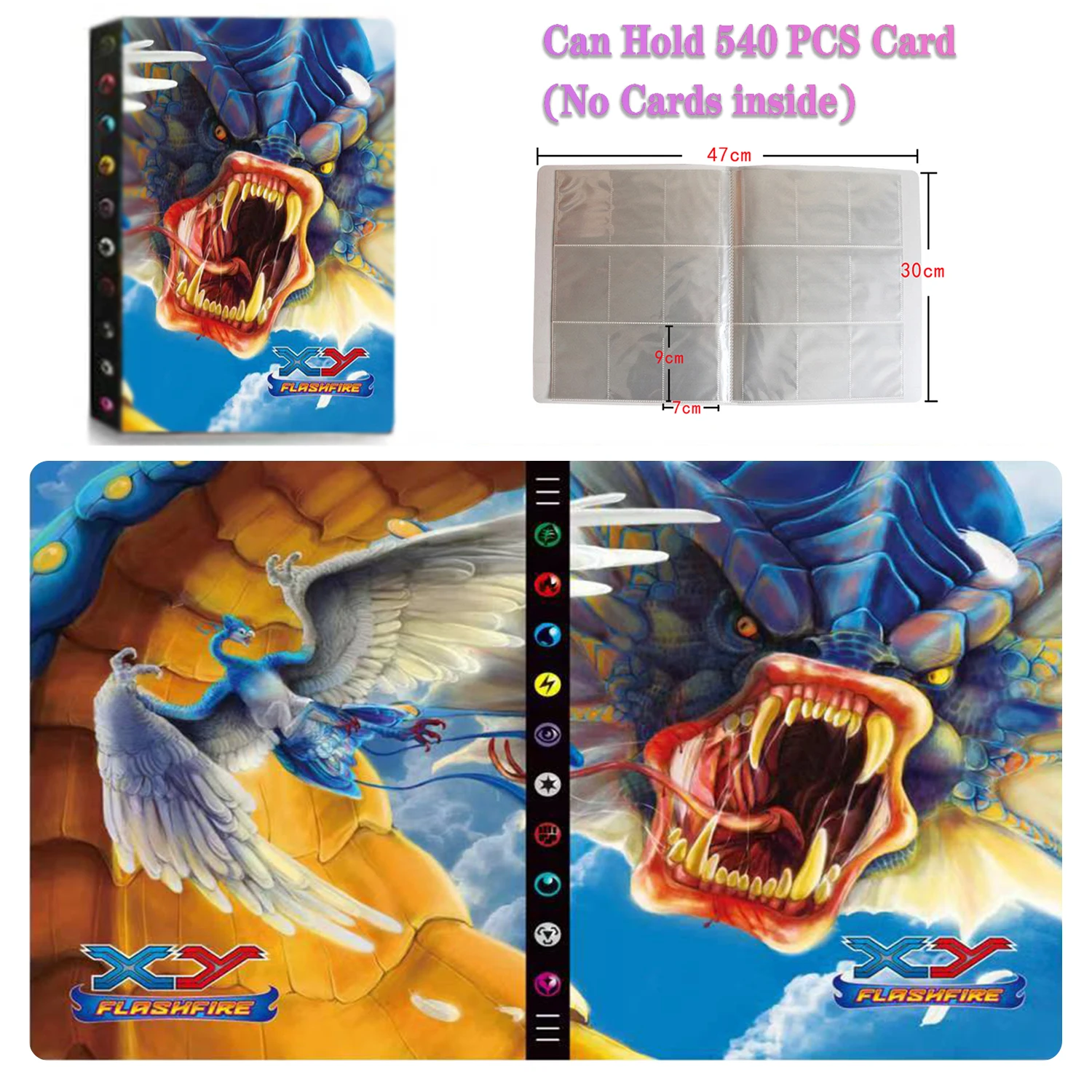 Для карточек Team Up альбом книга с буквами аниме периферийные устройства держатель