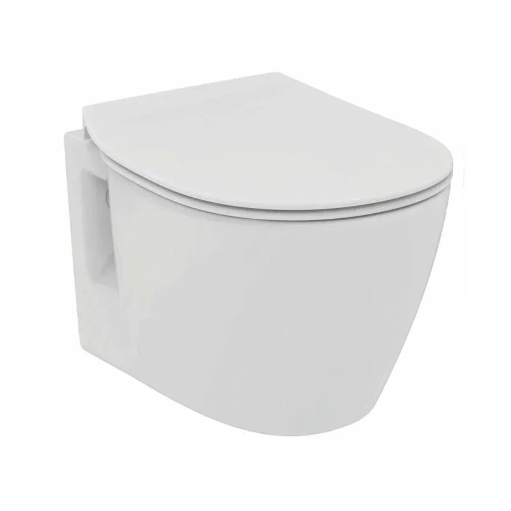 Подвесной унитаз Ideal Standard CONNECT SPACE E804601 с укороченной проекцией евробелый |