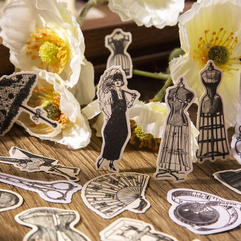 60 шт. бумажные парфюмерные пакеты для страниц