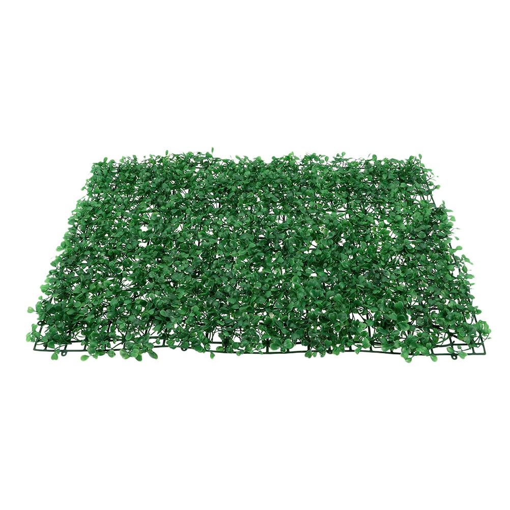 

Greenery Decor Artificial Hedge Wall Panelss Grass Wall Lawns Plants Plastic Fake Garden