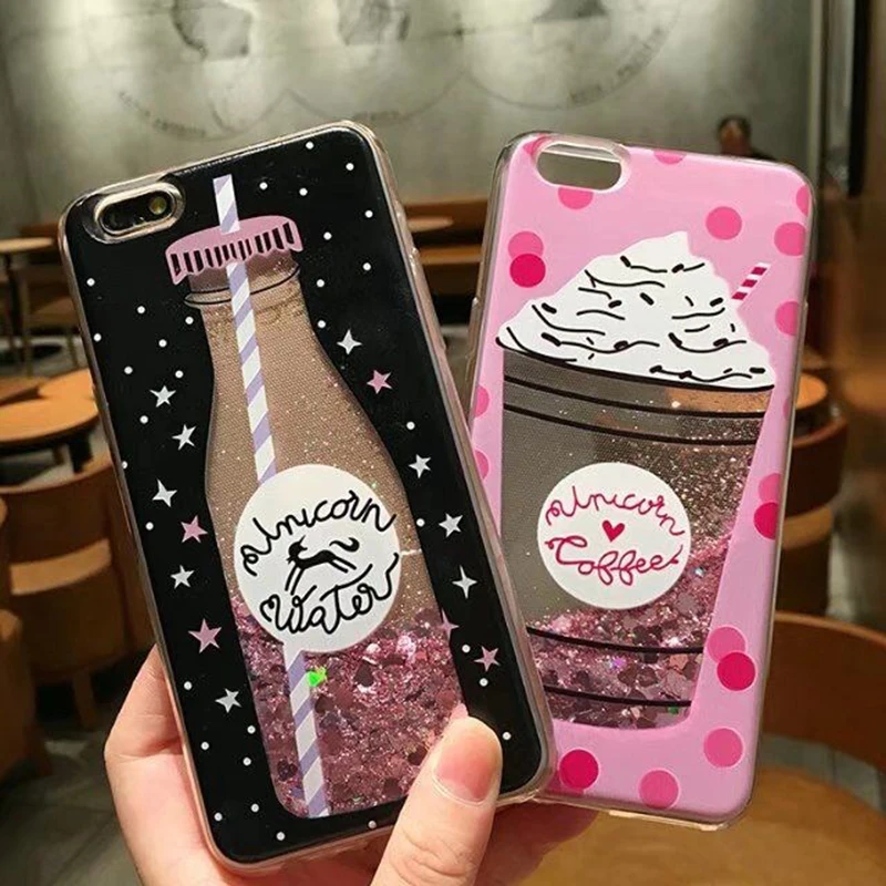 

Custodia aka Heart Stars Glitter Stars per iPhone 13 12 11 Pro XS Max XR X 7 8 6 6S Plus 5s SE 2020 mini Quicksand Soft TPU