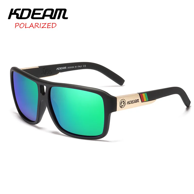 KDEAM men's polarized sunglasses double beam outdoor sports European and American popular glasses KD520