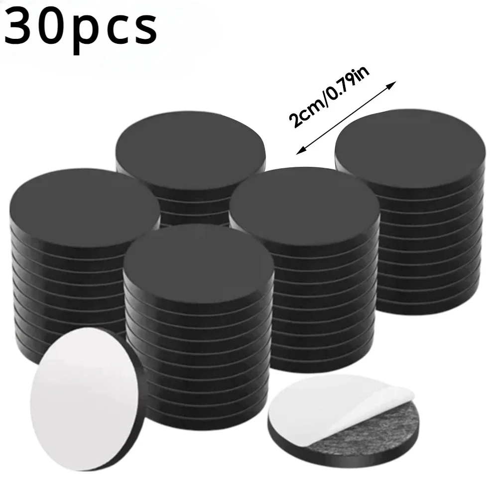 

Самоклеящиеся магниты круглые резиновые 20 мм