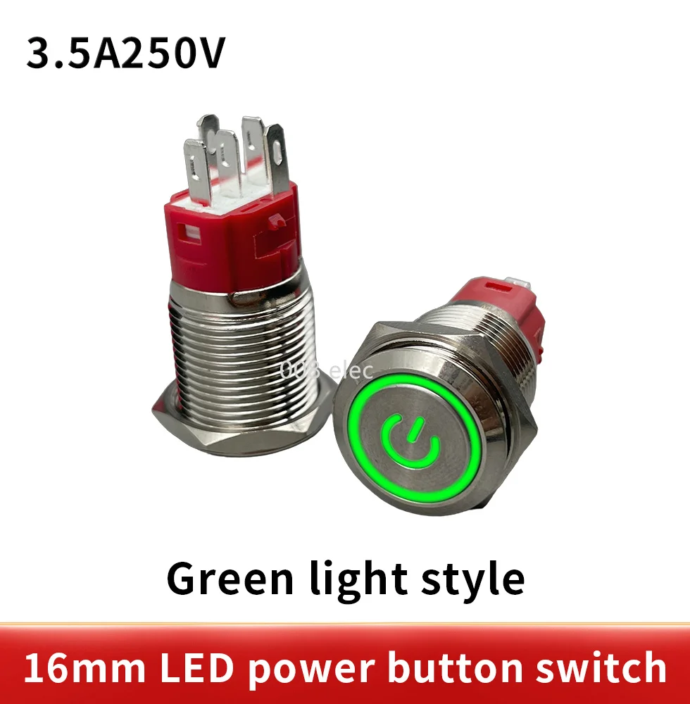 

Металлический самоблокирующийся переключатель 12/16/19/22 мм