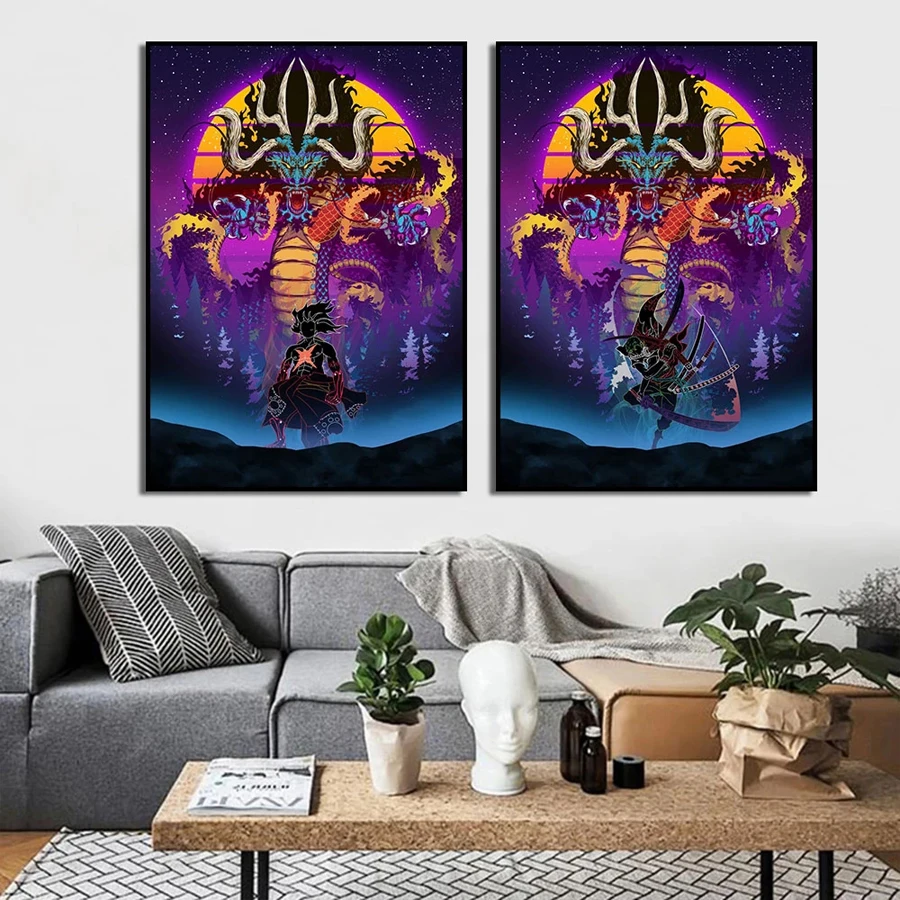 Алмазная живопись с драконом японского аниме Набор для вышивки крестиком 5D