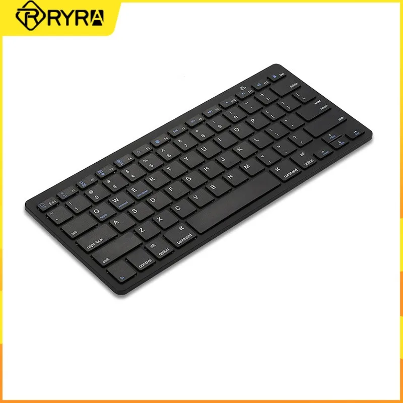 Беспроводная Bluetooth клавиатура RYRA 78 клавиш батарея три системы планшетный телефон