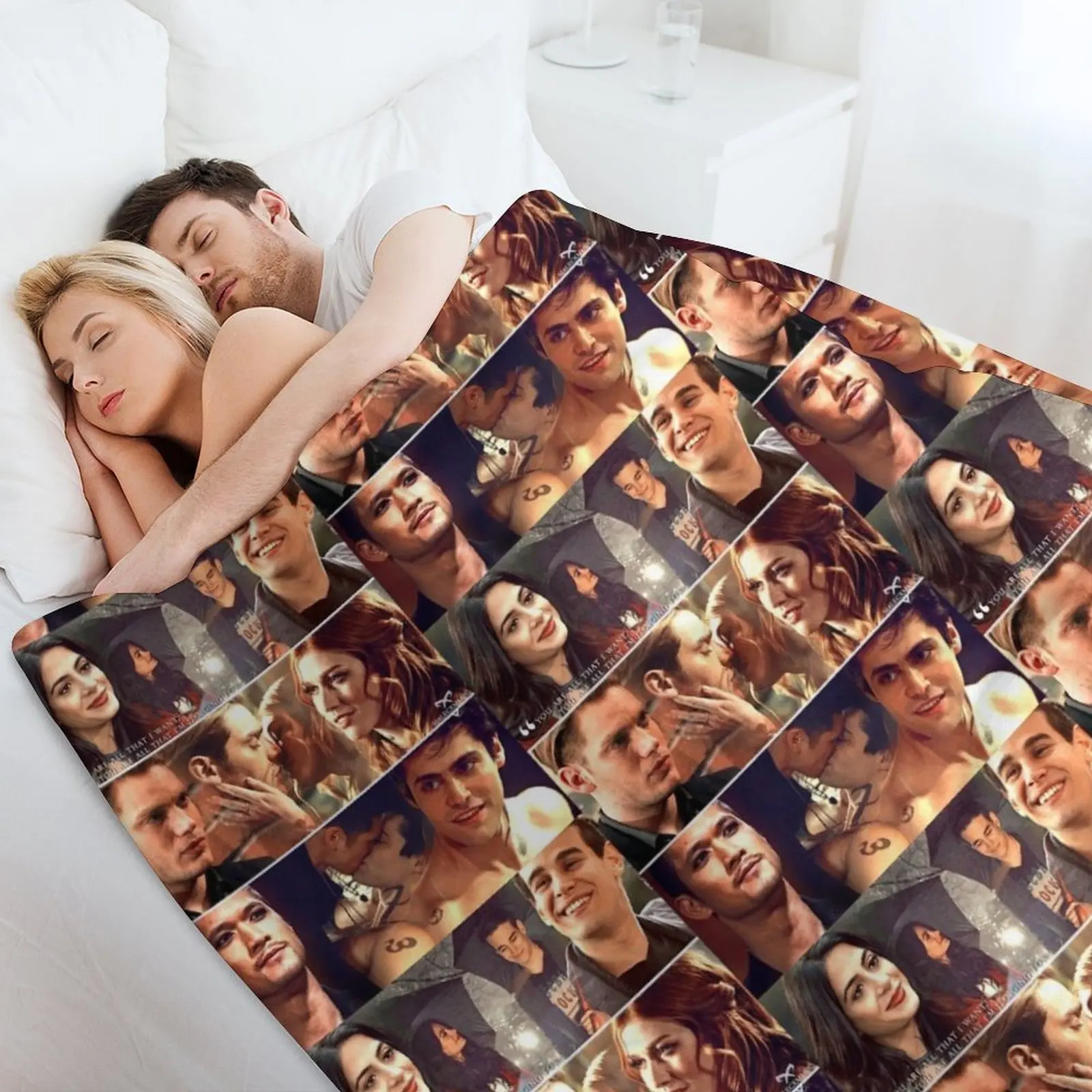 Clace Malec Sizzy Фланелевое покрывало для сна