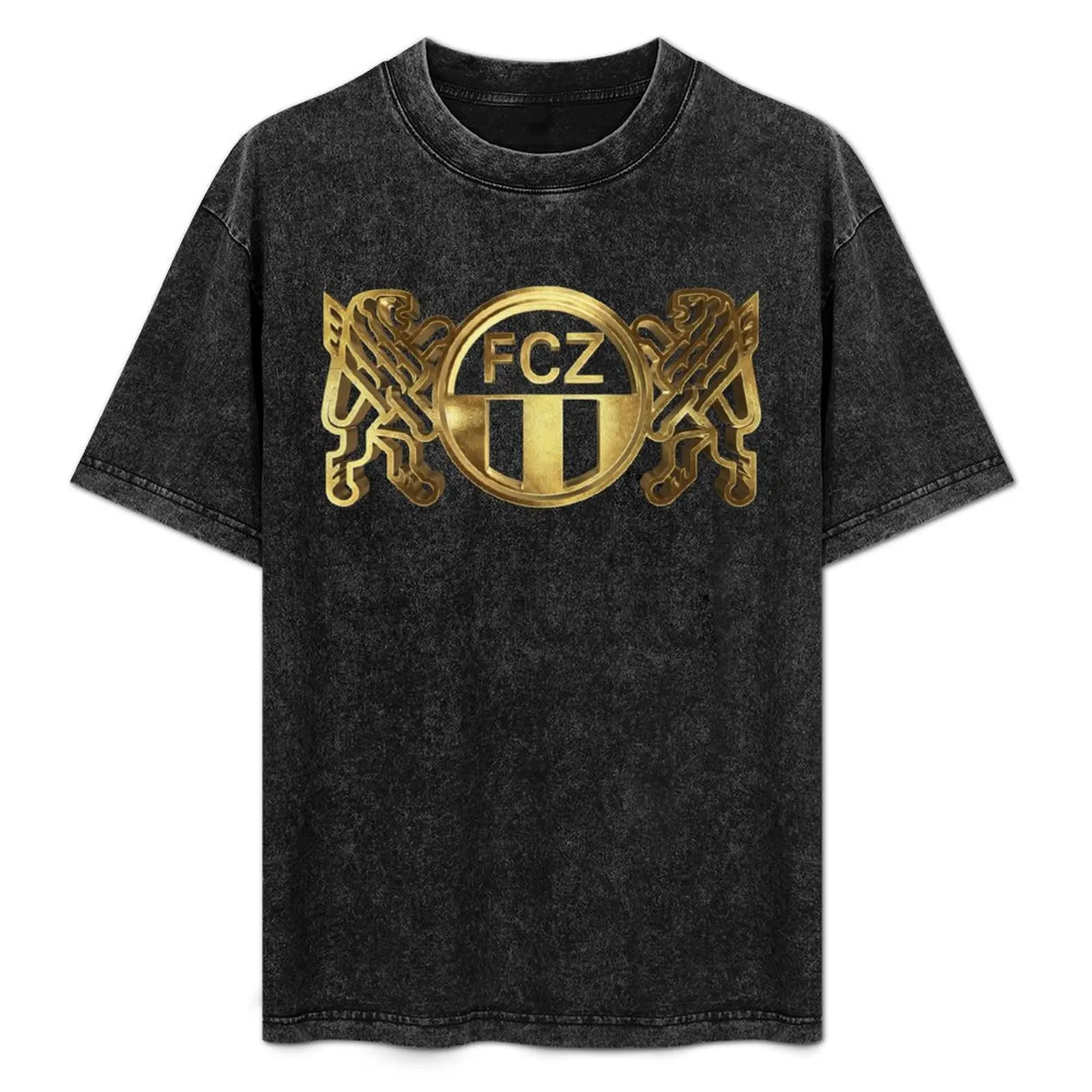 Фото Футболка Golden Zurich Football Casuals Ultras Switzerland, удобная рабочая футболка для мужчин №1