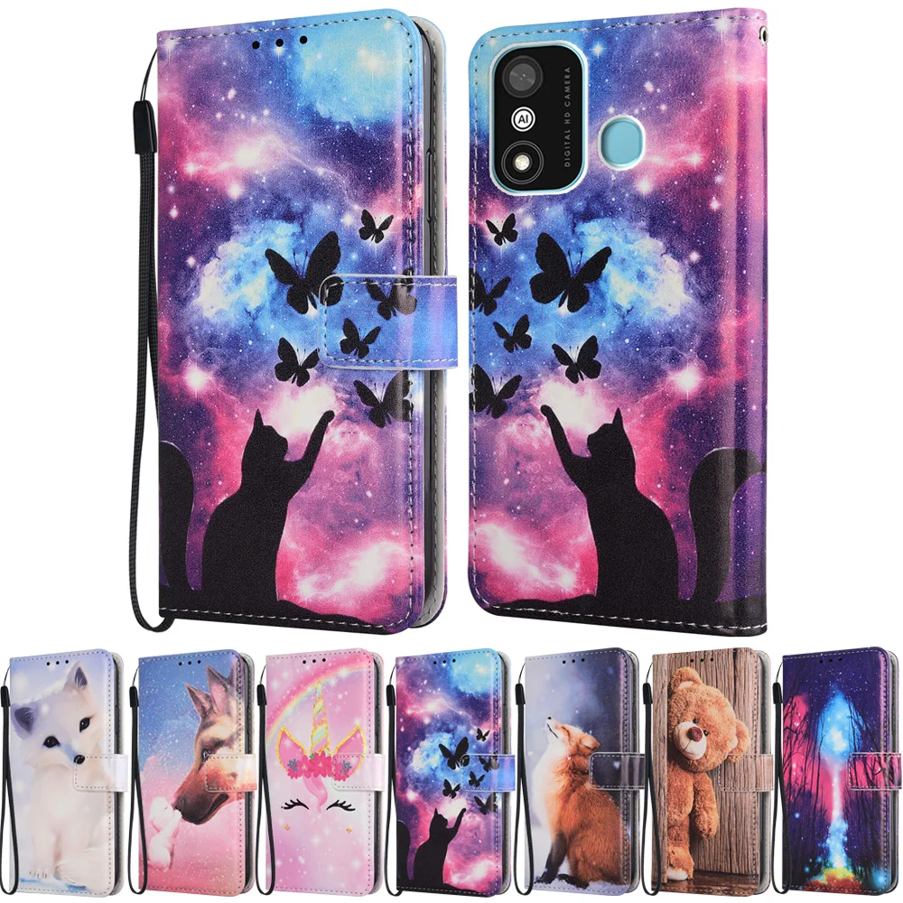 Кожаный чехол для Itel A27 A49 A58 Pro P38 A33 A16 Plus A17