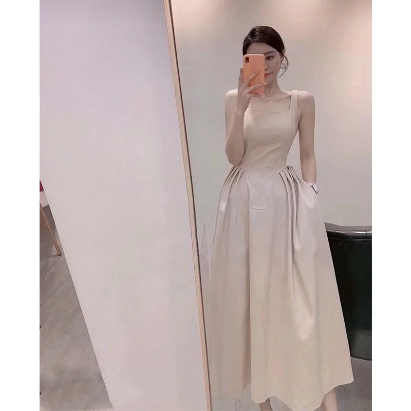 

Women's Dresses Independent Design Haute Party Dress Mid-CAalf Camisole