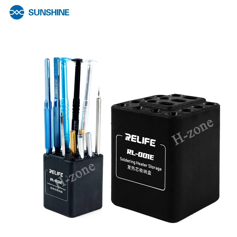 

RELIFE RL-001E Soldering Heater Repair Storage for 210 / 110 / 115 / 105 / 245 / 235 / T12/T13/TS1200/TS1300 Heating Element