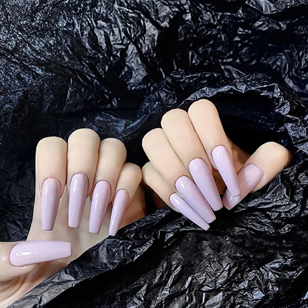 

24 шт., накладные ногти для женщин и девушек