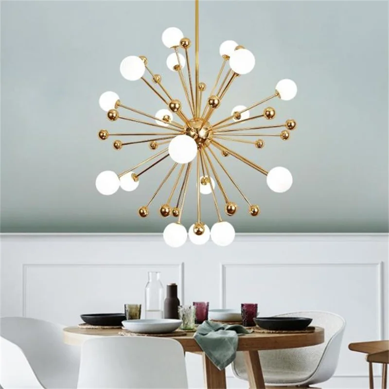 

Glass Led Lamp Modern Design Chandelier Ceiling Living Room Bedroom Dining Room Light Fixtures Decor Home Lighting G4 220V