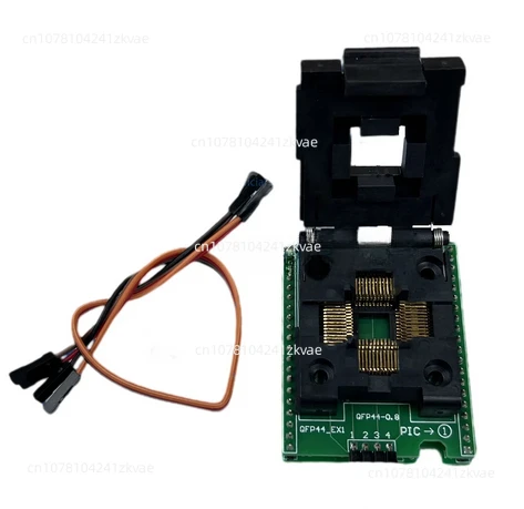T48 QFP44_EX1 QFP44 to dip 40 (C51 AVR PIC) IC АДАПТЕР мигалки