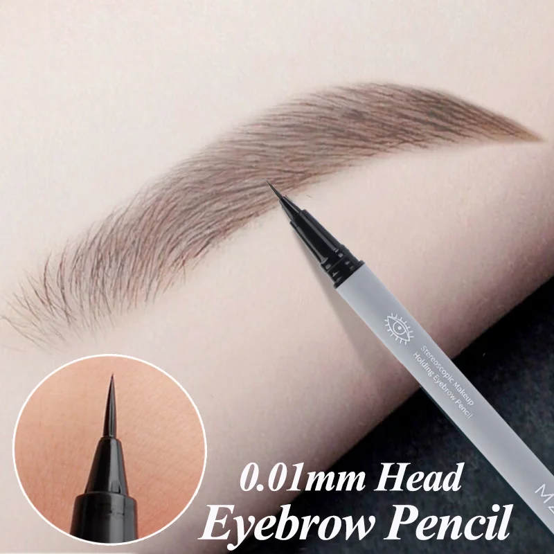 Sweat-proof 0.01mm Head Liquid Eeyeliner Waterproof Outline Lying Silkworm Pen Eyes Makeup Cosmetic