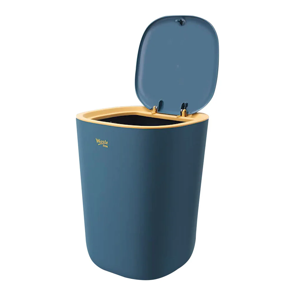 

Home Kitchen Trash Can Office Wastepaper Basket Rubbish Container Dust Bin