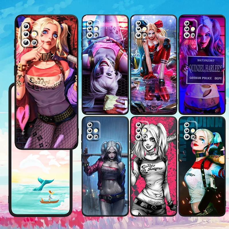 

Harleen Quinzel The Joker For Samsung A73 A72 A71 A53 A52 A51 A42 A33 A32 A23 A22 A21S A13 A04 A04S A03 5G Black Phone Case