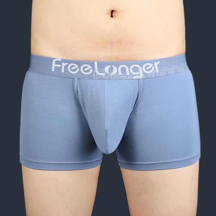 Sexy Men Underwear Boxers Solid Thin Cotton Panties Man Breathable Low Waist U Convex Pouch Underpants Male Cueca Calzoncillo
