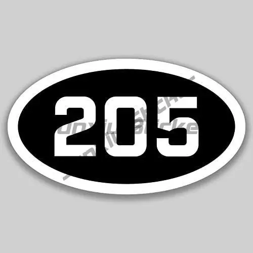 Креативные наклейки 203 наклейка с кодом зоны --- 313 код США Премиум-качество винил