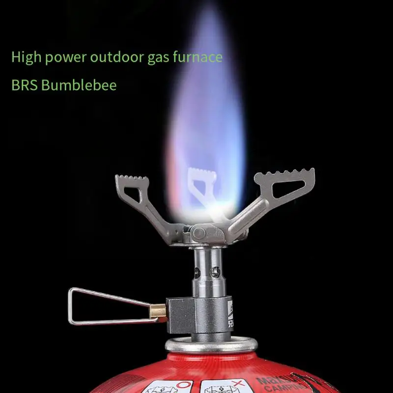 

Газовая горелка BRS -3000T, газовая горелка для кемпинга на открытом воздухе, портативная титановая мини-горелка для выживания, карманная газовая плита для пикника