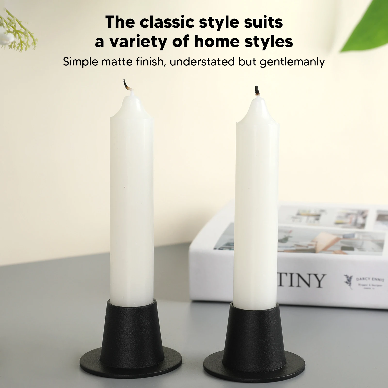 

Черный конусный подсвечник, 6 шт., железный устойчивый подсвечник, центральный элемент для юбилея, свадьбы, вечеринки, домашний декор