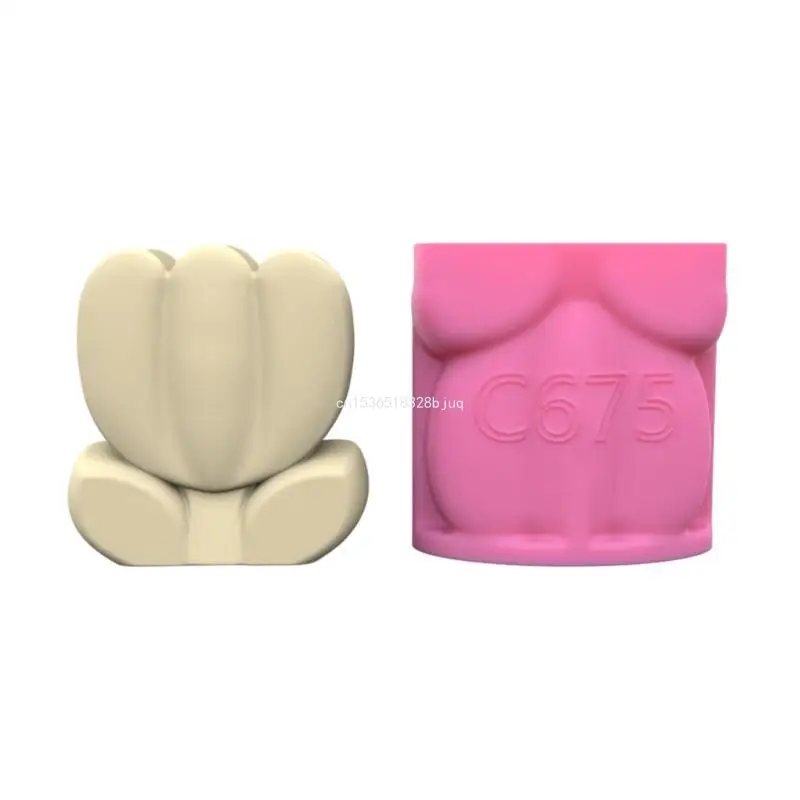 Креативные тюльпаны сочные цветочные горшки форма для держателя ручек