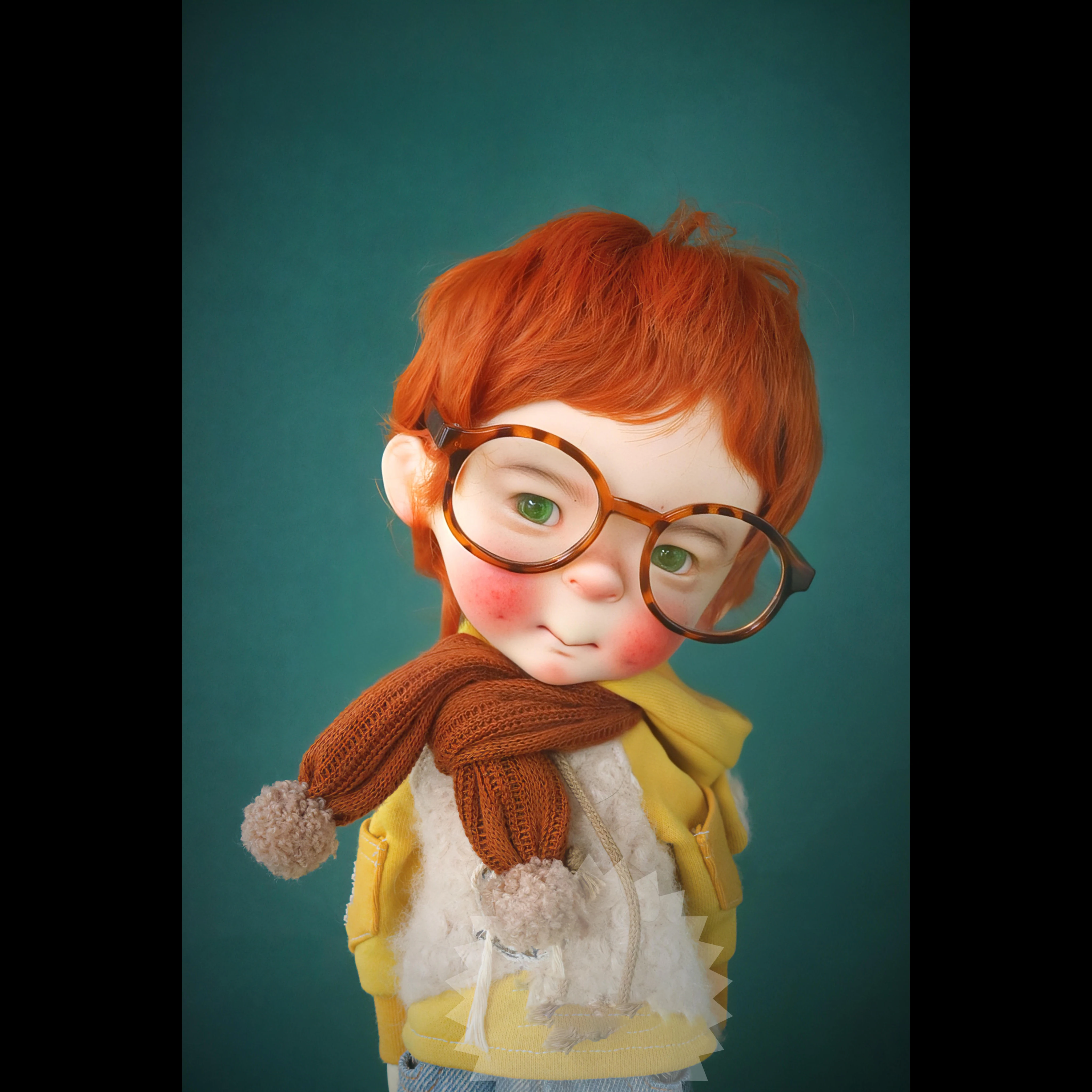 OB версия кукла с большой головой 1/6 BJD из смолы DIY для девочки ребенка без макияжа