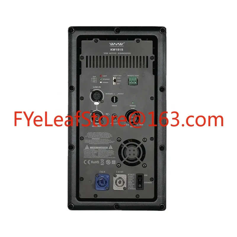 K12A KW181A KLA181A 15-дюймовый 18-дюймовый Профессиональный активный динамик бас цифровой